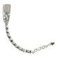 Pulsera Ajustable Placa Virgen Guadalupe Zirconias Plata 925