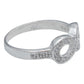 Anillo Infinito Zirconias Amor Regalo Mujer Plata 925