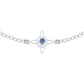 Pulsera Ajustable Nudo De Bruja Celta Zirconia Plata 925