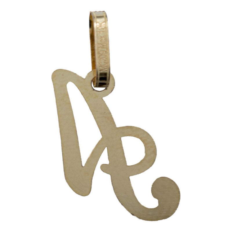 Dije Medalla Inicial Amor Regalo Mujer + Cadena Oro 10k