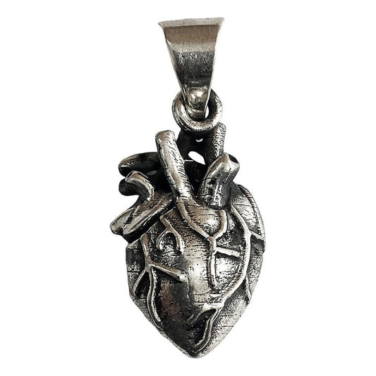 Dije Corazón Pavonado Amor Regalo Plata Solida Ley 925