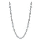 Cadena Delgada Torsal Mujer Plata Italy 925 60cm X 1mm