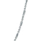 Cadena Torsal Figaro Hombre Plata Italiana 925 50 Cm X 4 Mm