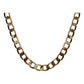 Cadena Cubana Gruesa Hombre Regalo Chapa Premium Oro 14k