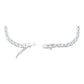Collar Tenis Zirconia Mujer Regalo Plata 925 40cm X 3mm
