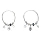Pack 2 Pulseras Ajustable Charms Cadena Serpiente Mujer
