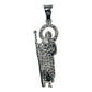 Dije Medalla San Judas Tadeo Zirconias Plata Solida Ley 925