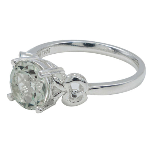 Anillo Promesa Compromiso Plata 925 Amatista Certificado