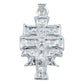 Dije Cruz Caravaca Troquel Hombre Mujer Regalo Plata Ley 925