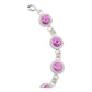 Pulsera Zirconias Piedras Mujer Dama Amor Regalo Plata 925