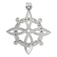 Dije Nudo De Bruja Zirconias Magia Mujer Regalo Plata 925