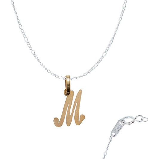Dije Medalla Inicial Amor Regalo Mujer + Cadena Oro 10k