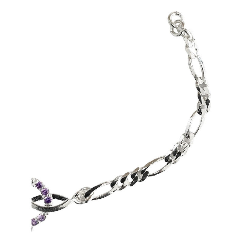 Pulsera Ajustable Nudo De Bruja Varios Colores En Plata 925