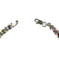 Pulsera Medalla Nudo De Bruja Con Zirconias En Plata Ley 925