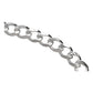 Cadena Cubana Barbada Plata S925 Hombre Mujer 55 Cm X 3 Mm