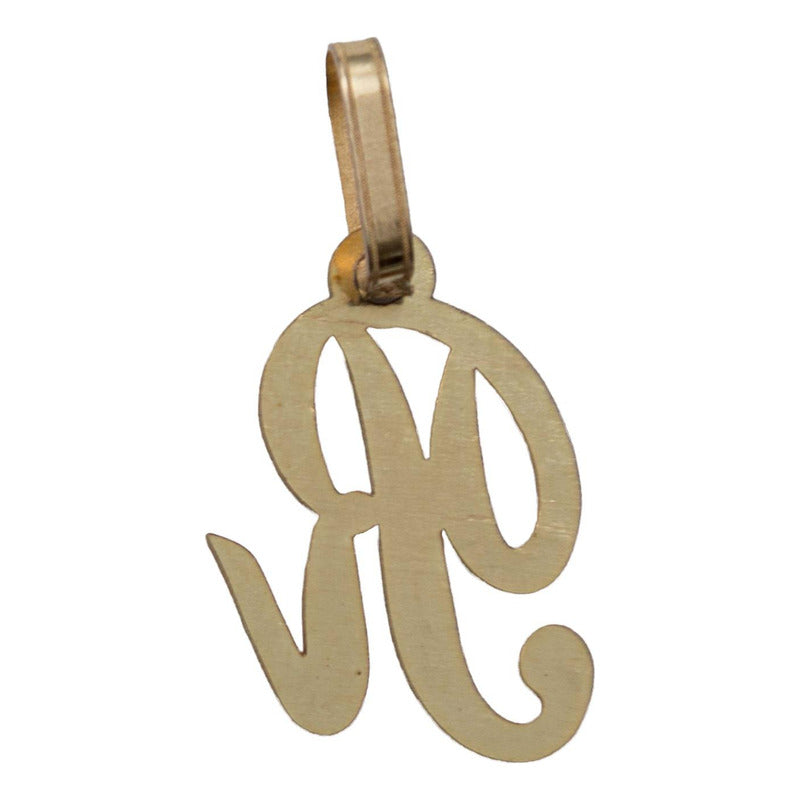 Dije Medalla Inicial Amor Regalo Mujer + Cadena Oro 10k