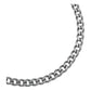 Pulsera Esclava Hombre Y Mujer Cubano Eslabón Acero Plata
