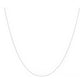 Cadena Collar Barbada De 45cm X 0.1cm De Plata Ley 925