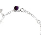 Pulsera Ajustable Nudo De Bruja Cuarzos Naturales Plata 925