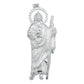 Dije San Judas Mediano Troquel Diamantado Plata 925 5.2 Cm