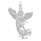 Dije San Miguel Arcangel Zirconias Hombre Regalo Plata 925