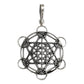 Dije Medalla Grande De Metatron En Plata Solida Ley 925