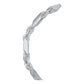 Pulsera Gruesa Torsal Figaro Hombre Plata Italy 925 5 Mm