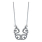 Collar Corazones Zirconias Mujer Amor Regalo Plata Ley 925