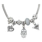 Pulsera Ajustable Charms Cadena Serpiente Regalo Mujer