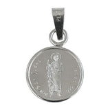 Dije Medalla San Judas Tadeo Chica Plata Pura Ley 999 52053