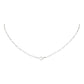 Cadena Tejido Fígaro 3x1 Plata Solida 925 55cm X 0.15cm