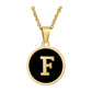 Collar Letras Iniciales Acero Inoxidable Regalo Mujer Amor