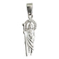 Collar Mini Dije Medalla San Judas Tadeo Zirconias Plata 925