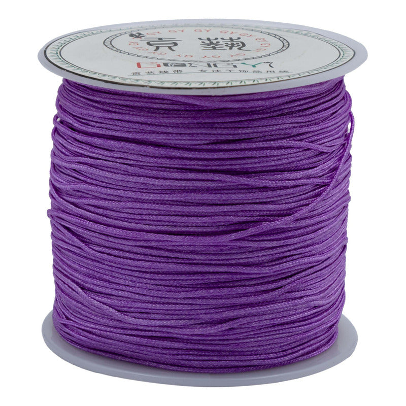 Hilo Para Pulseras Chino Elastico Bisutería 0.8 Mm 92 Metros