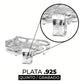 Dije Corazón 'lover' Amor Regalo Zirconia Rosa En Plata 925 Blanco