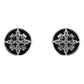 Aretes Nudo De Bruja Artesanales Mujer Regalo Plata Ley 925