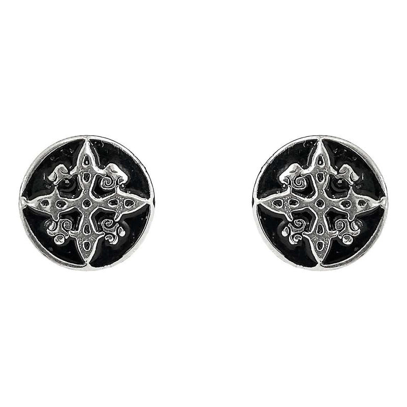 Aretes Nudo De Bruja Artesanales Mujer Regalo Plata Ley 925