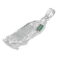 Dije Virgencita Guadalupe Zirconias Regalo Plata 925 3.6 Cm