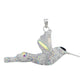 Colibri Dije Aretes Cadena Piedras Conjunto Grande Plata 925
