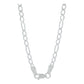 Cadena De Plata Ley 925 Hombre Mujer Fígaro 3x1 50 Cm X 4 Mm