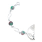 Pulsera Flores Rosa Piedra Natural Cuarzo Mujer Plata 925