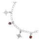Pulsera Ajustable Nudo Bruja Ojo Turco Colgante Plata S925