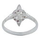 Anillo Chico Nudo De Bruja Zirconias Mujer Regalo Plata 925