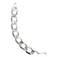 Esclava Hombre Pulsera Cubana Diamantada Plata 925 8 Mm