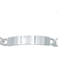 Pulsera Esclava Figaro 3x1 Gruesa Hombre Plata 925 7 Mm