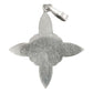 Dije Nudo De Bruja Amuleto Celta Laser Pavonado Plata 925