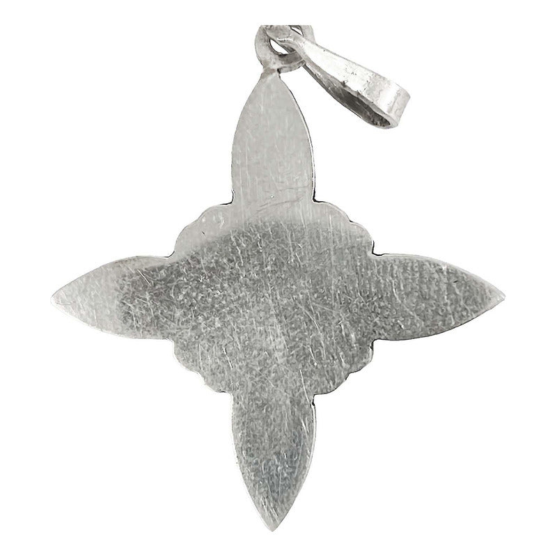 Dije Nudo De Bruja Amuleto Celta Laser Pavonado Plata 925