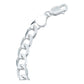 Pulsera Cubana Gruesa Lisa Regalo Hombre Plata Ley 925 6 Mm Plateado 6 Cm 18 Cm