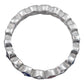 Anillo Ojos Turcos 2 Líneas Churumbela Suerte Plata 925
