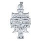 Dije Cruz Caravaca Troquel Hombre Mujer Regalo Plata Ley 925